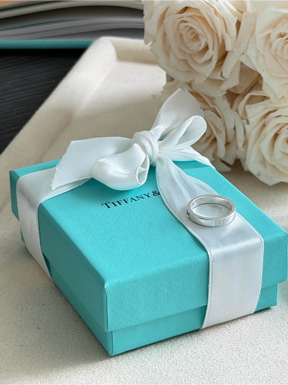 Tiffany & Co. Atlas Band Ring in Sterling Silver size 5 - Picture 15 of 15